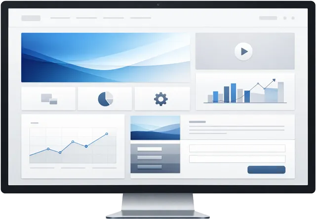 Professionelle Websites für Unternehmen – Abbildung