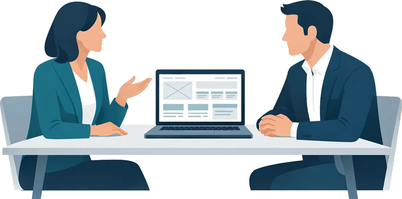 Ihr Projekt beginnt mit Klarheit. – Abbildung